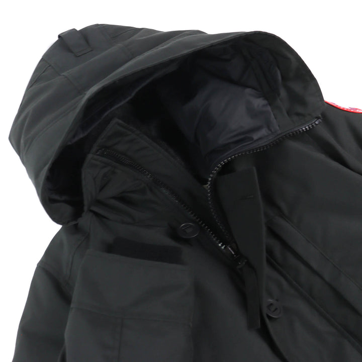 未使用△CANADA GOOSE カナダグース 3438MJ JASPER PARKA ジャスパーパーカ ロゴワッペン ダウンジャケット XS 国内正規品 定価192500円