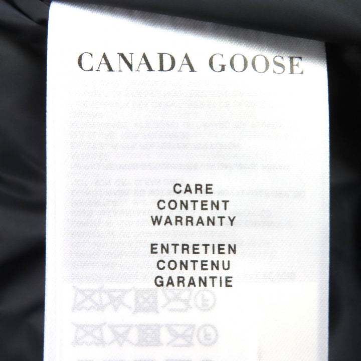 未使用△CANADA GOOSE カナダグース 3438MJ JASPER PARKA ジャスパーパーカ ロゴワッペン ダウンジャケット XS 国内正規品 定価192500円