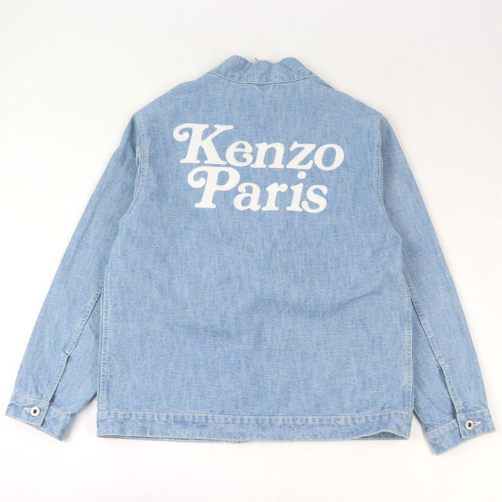 美品○KENZO VERDY 24SS FE55DM1426H4 ’KENZO BY VERDY’ エンブロイダリー KIMONO ジャケット XS 正規品 定価121000円
