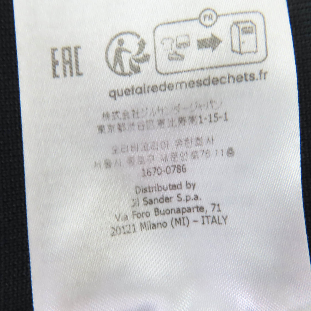 極美品☆JIL SANDER ジルサンダー J02CT0356 ノースリーブ ワンピース ブラック 34 イタリア製 正規品 レディース