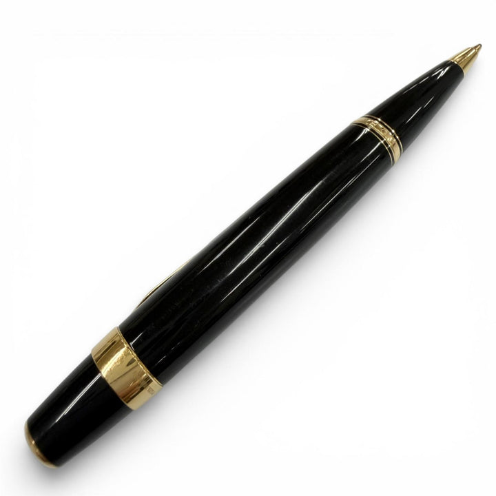 良品▼MONTBLANC モンブラン ボエム レッドジェムストーン ホワイトスター ツイスト式 シャープペンシル ブラック ゴールド ドイツ製