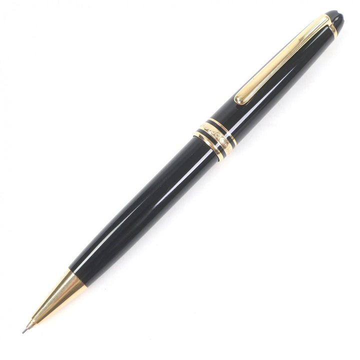 良品□MONTBLANC モンブラン マイスターシュテュック クラシック シャープペンシル ブラック ゴールド ドイツ製 メンズ 筆記確認済み
