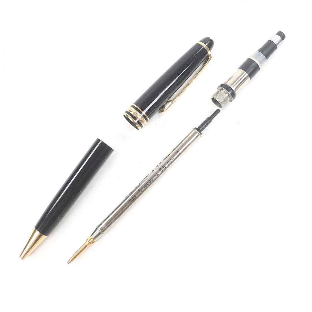 良品□MONTBLANC モンブラン マイスターシュテュック クラシック シャープペンシル ブラック ゴールド ドイツ製 メンズ 筆記確認済み