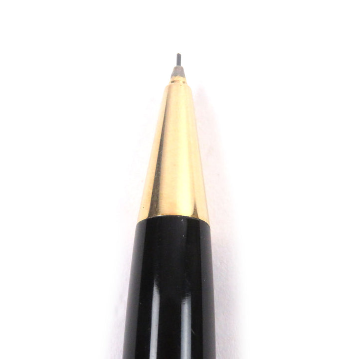 良品□MONTBLANC モンブラン マイスターシュテュック クラシック シャープペンシル ブラック ゴールド ドイツ製 メンズ 筆記確認済み