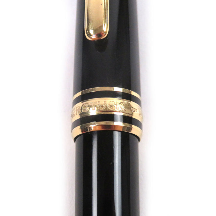 良品□MONTBLANC モンブラン マイスターシュテュック クラシック シャープペンシル ブラック ゴールド ドイツ製 メンズ 筆記確認済み
