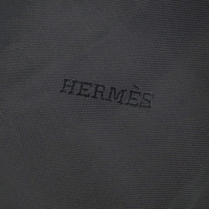 極美品▼HERMES エルメス ウール100% 千鳥格子 厚手 ツイード シングルチェスターコート ブラウン 50 イタリア製 正規品 メンズ