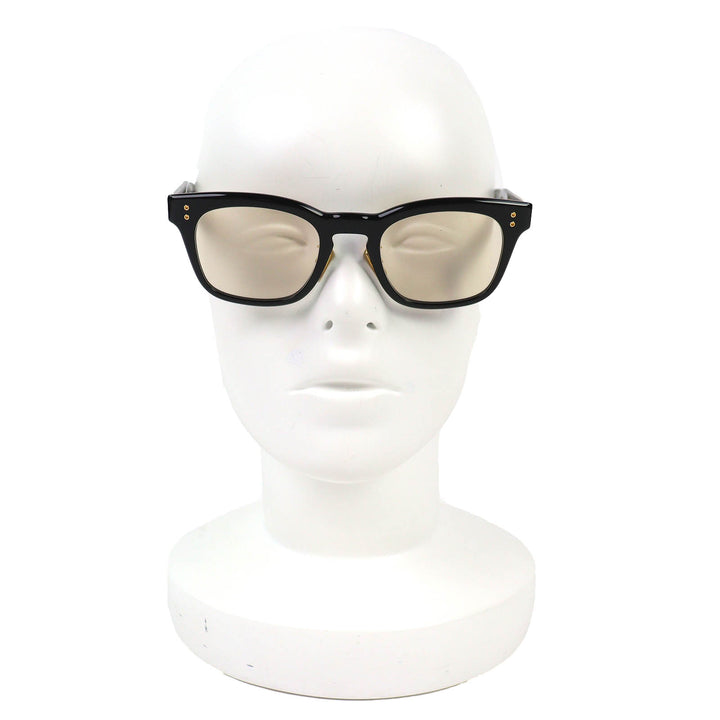 極美品△DITA ディータ DTX102 MANN マン 日本限定200本 JAPAN LIMITED サングラス ブラック ゴールド 49□22-150 デモレンズ ケース付き