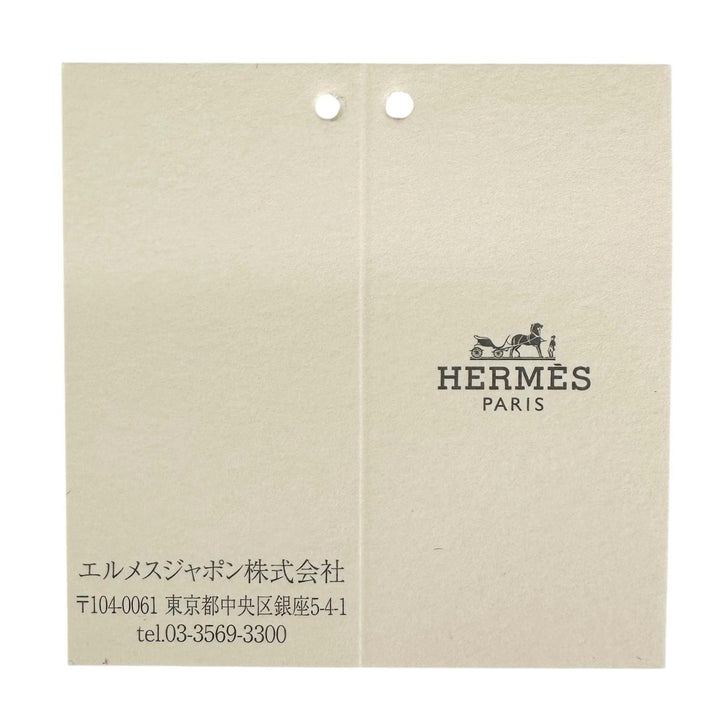 未使用品▲HERMES エルメス プティアッシ レザー ギター バッグチャーム ピンク ブラウン フランス製 レディース 箱付き