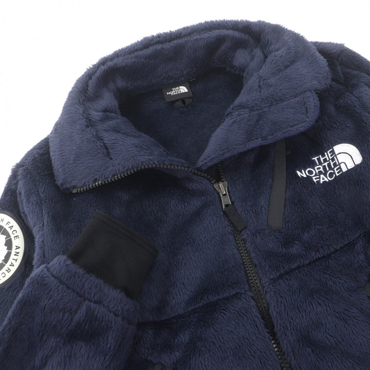 美品□THE NORTH FACE ザ・ノースフェイス NA61930 Antarctica Versa Loft Jacket ロゴ刺繍 フリースジャケット ネイビー M 正規品