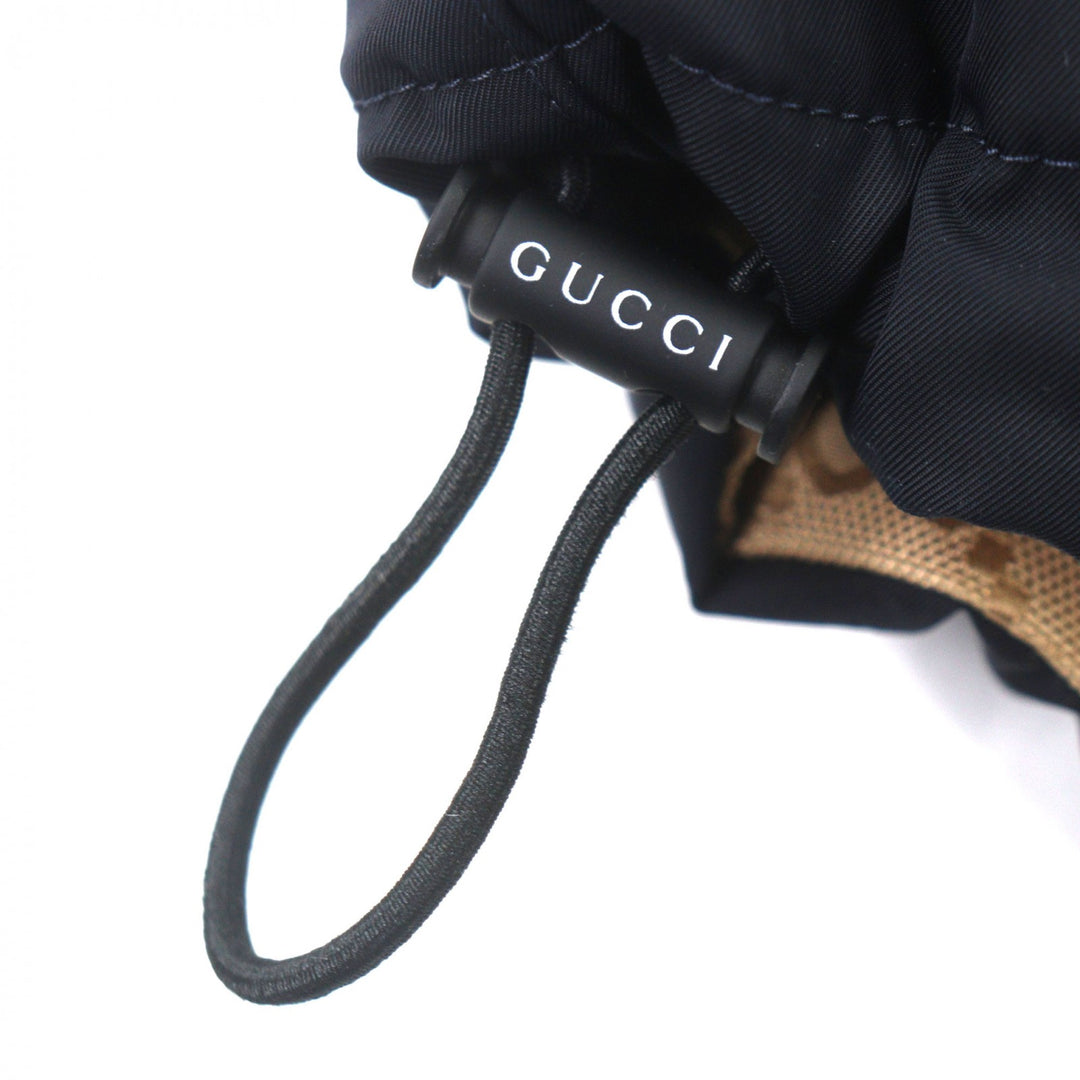 美品▼GUCCI グッチ 787200 GG柄 ロゴプリント リバーシブル ジップアップ マウンテンパーカー ネイビー ベージュ 44 伊製 正規品 メンズ