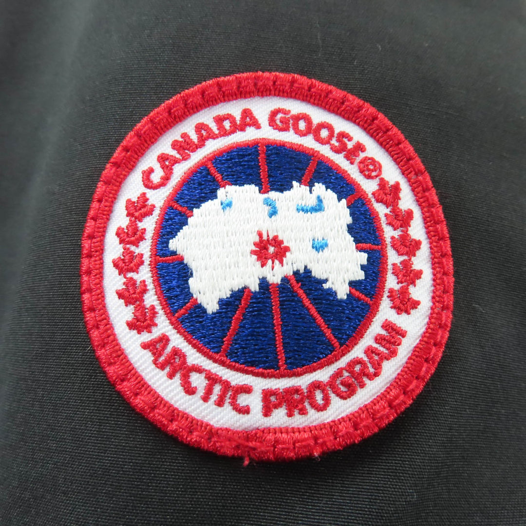 良品☆CANADA GOOSE カナダグース 3811L Kinley Parka コットン フード付 ダウンコート ブラック S サザビーリーグ国内正規品 レディース