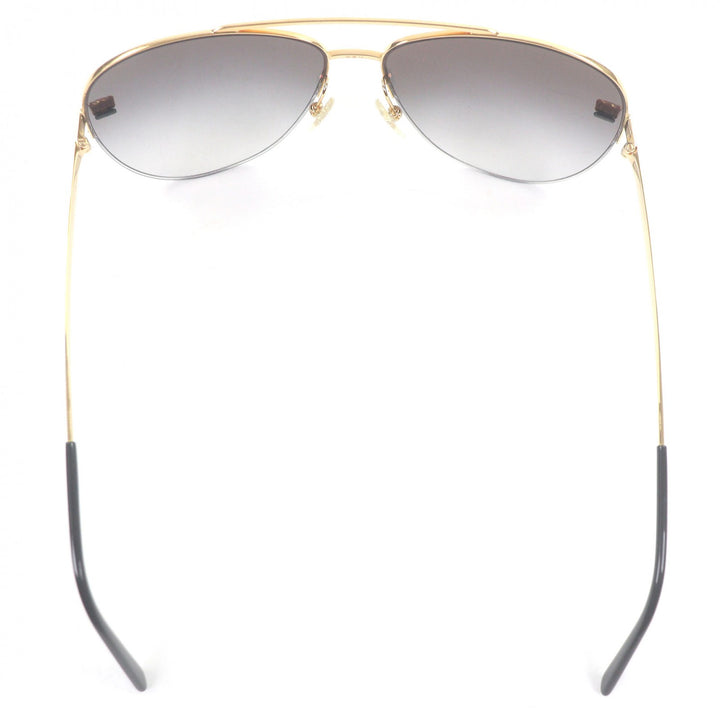 美品□Cartier カルティエ パンテール ドゥ カルティエ ティアドロップ アビエーターサングラス ゴールド グレー 60□13 フランス製