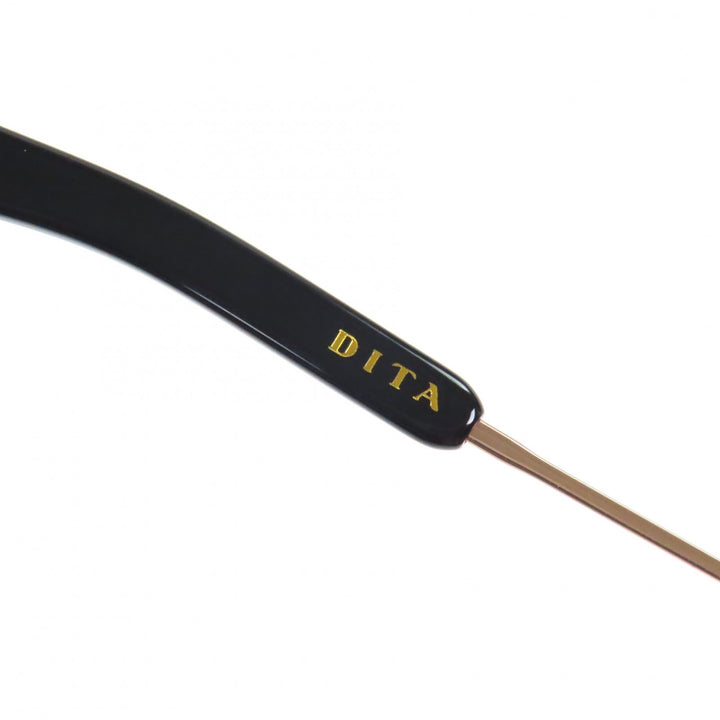 未使用品▼DITA ディータ 9017 SPACECRAFT ツーブリッジ サングラス ブラック ピンクゴールド 52□21-144 デモレンズ 定価108900円