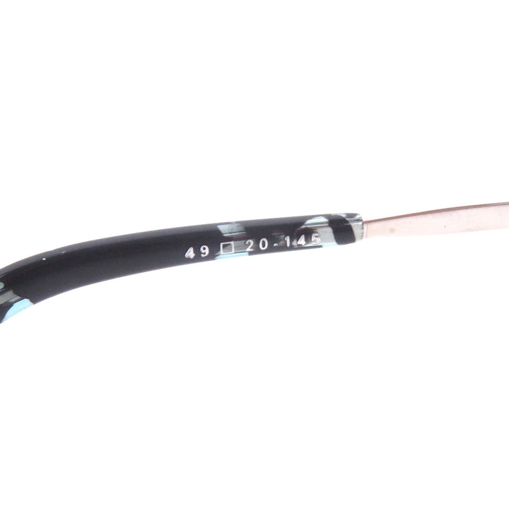 未使用品□DITA ディータ DTX170-A-02 HALIOD-TWO オクタゴン メガネ 眼鏡 アイウェア シルバー メタリックブルー 49□20-145 日本製