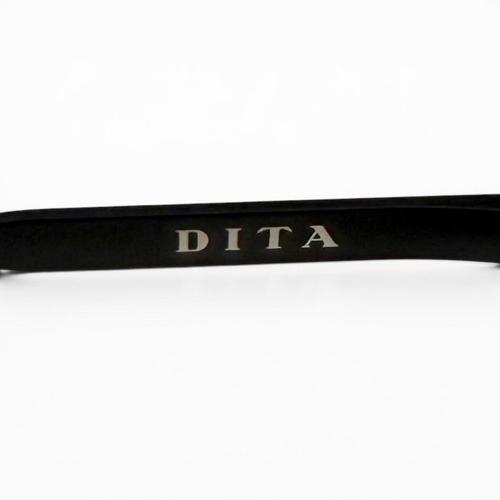 未使用品□DITA ディータ DTX148-A-01 ASH クリップオン サングラス ブラック ゴールド ガンメタリック 47□21-148 日本製 定価101200円