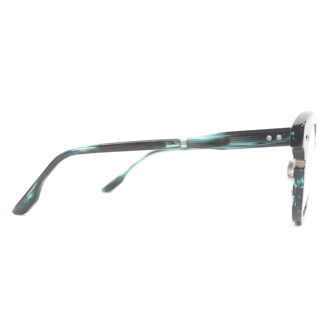 極美品□DITA ディータ DTX730-A-02 LINEUS-TWO マーブル柄 ボストンフレーム メガネ 眼鏡 アイウェア 51□21-145 日本製 定価108900円