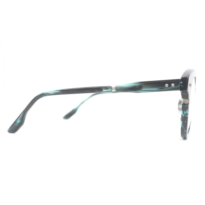 極美品□DITA ディータ DTX730-A-02 LINEUS-TWO マーブル柄 ボストンフレーム メガネ 眼鏡 アイウェア 51□21-145 日本製 定価108900円