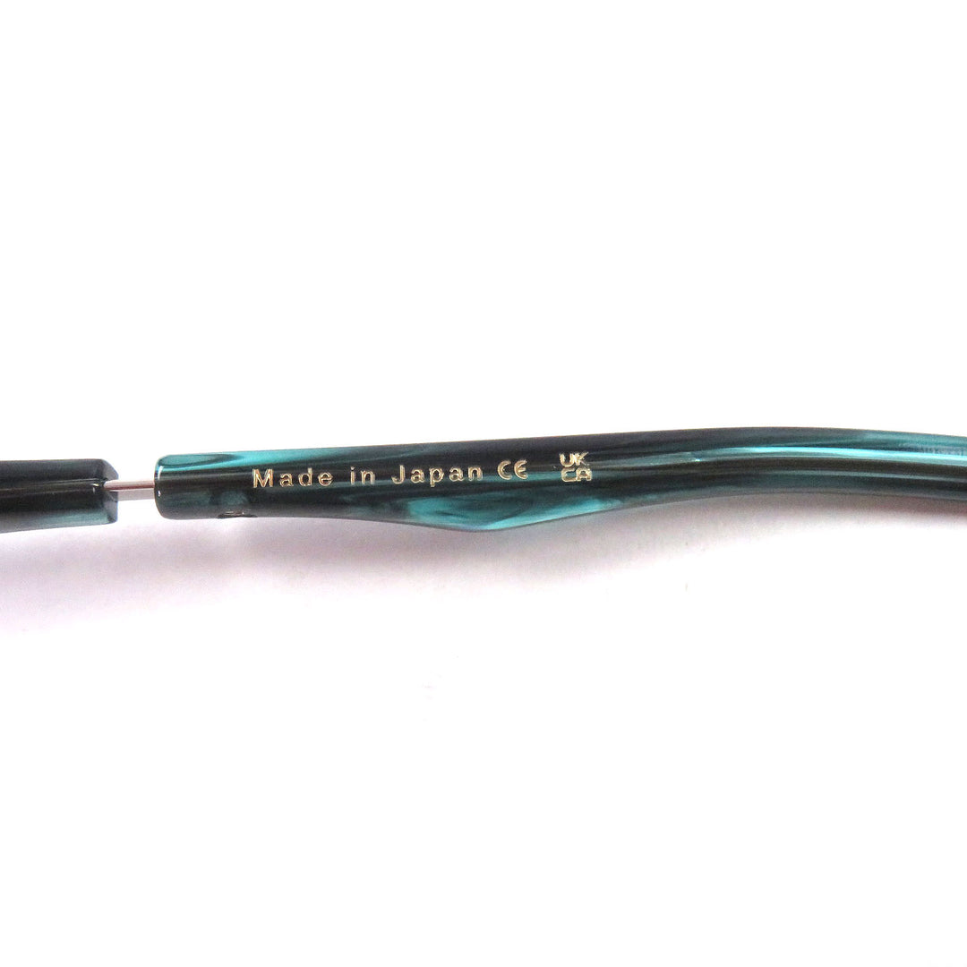 極美品□DITA ディータ DTX730-A-02 LINEUS-TWO マーブル柄 ボストンフレーム メガネ 眼鏡 アイウェア 51□21-145 日本製 定価108900円
