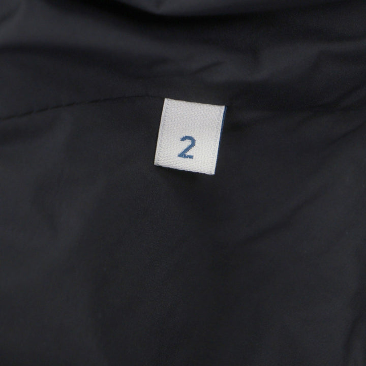 美品▼MONCLER モンクレール SAMALENS サマランス レザーワッペン付き ダブルジップアップ ダウンジャケット ブラック 2 正規品 メンズ