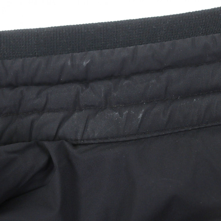 美品▼MONCLER モンクレール SAMALENS サマランス レザーワッペン付き ダブルジップアップ ダウンジャケット ブラック 2 正規品 メンズ