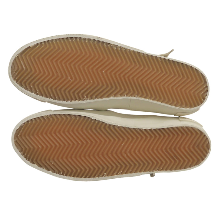 未使用品▲Maison Margiela メゾンマルジェラ 20SS S37WS0498 キャンバス スウェードレザー サイドレースアップ スニーカー ベージュ 39