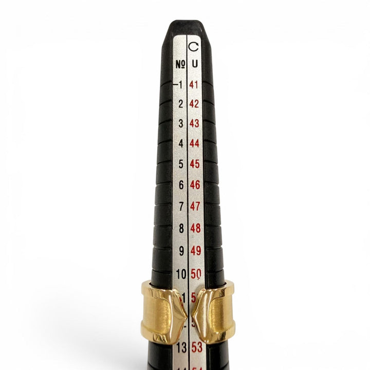 美品◇Cartier カルティエ K35344 C2 ワイド リング 750 (YG) 指輪 アクセサリー イエローゴールド 52 (JP12号) 重量12.11g レディース