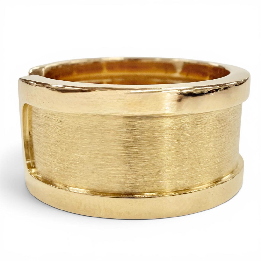 極美品◇Cartier カルティエ M39200 C2ワイド リング 750(YG) 指輪 イエローゴールド 51 (JP11号) 重量12.19g レディース 保存袋付き