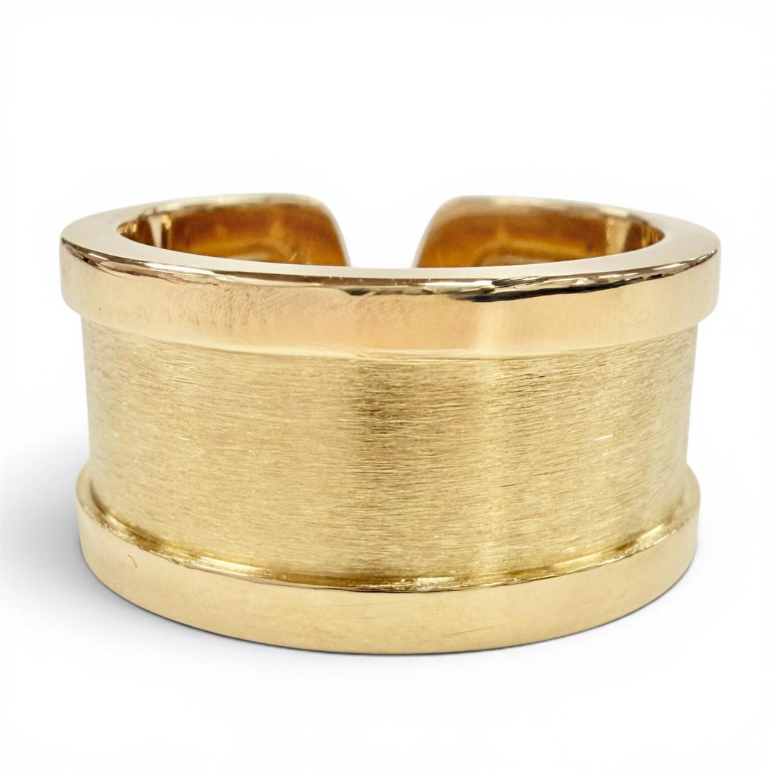 極美品◇Cartier カルティエ M39200 C2ワイド リング 750(YG) 指輪 イエローゴールド 51 (JP11号) 重量12.19g レディース 保存袋付き