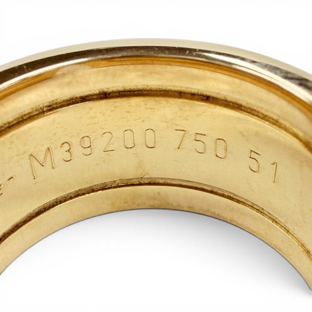 極美品◇Cartier カルティエ M39200 C2ワイド リング 750(YG) 指輪 イエローゴールド 51 (JP11号) 重量12.19g レディース 保存袋付き