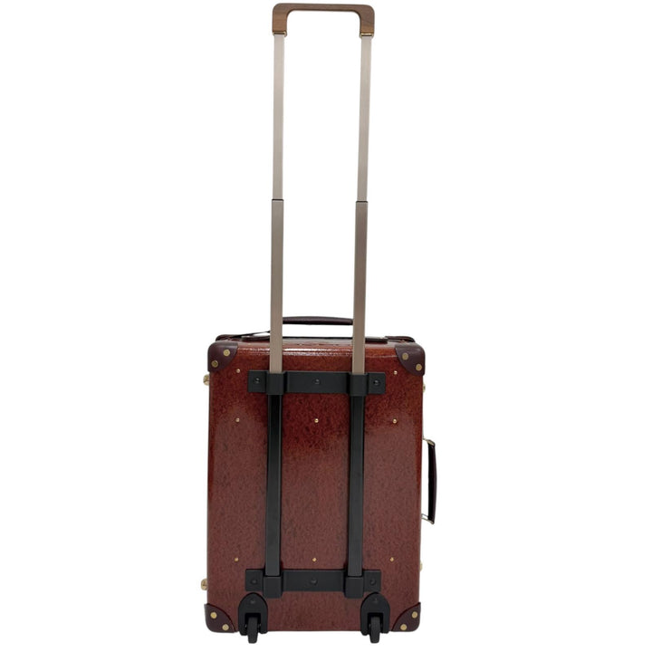 極美品□GLOBE TROTTER グローブトロッター オリエント スモールキャリーオン キャリーケース スーツケース 2輪 漆/バーガンディ 英国製