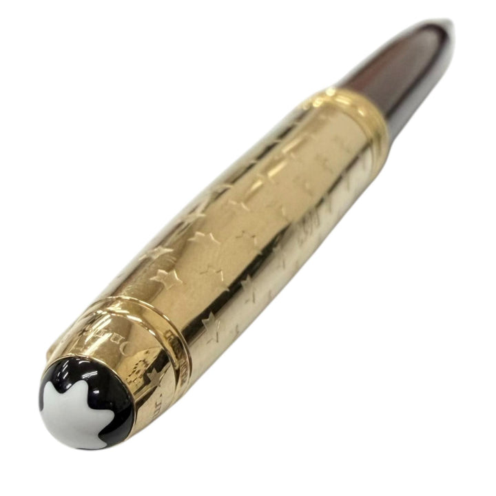 良品□MONTBLANC モンブラン ル プティ プランス プラネット ソリテール 164 ドゥエ クラシック 特別生産品 ボールペン ゴールド 筆記◎