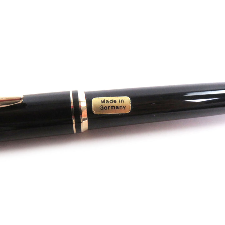 極美品□MONTBLANC モンブラン 380 ハンマートリガー ボールペン ステーショナリー ブラック ゴールド 箱付き ドイツ製 筆記確認済み