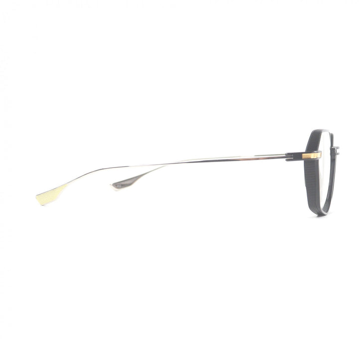 未使用品□DITA ディータ DTX184-A-03 LINDSTRUM-THREE ヘキサゴン メガネ 眼鏡 ブラック 51□19-145 日本製 定価123200円 アジア限定