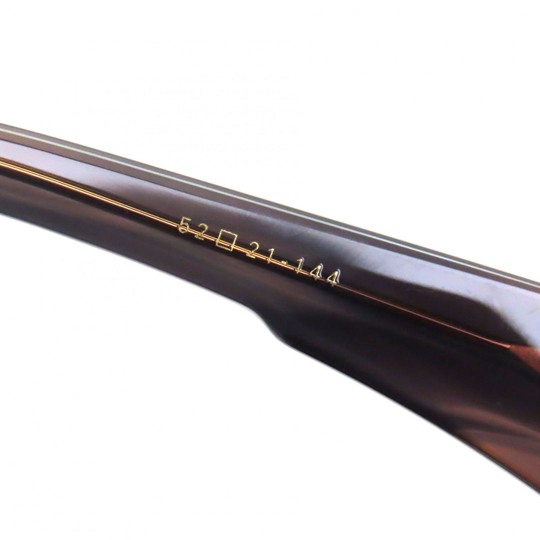 未使用品▼DITA ディータ DTS739 LEVELE スクエア アジアンフィット サングラス クリアブラウン 52□21-144 デモレンズ 定価81400円