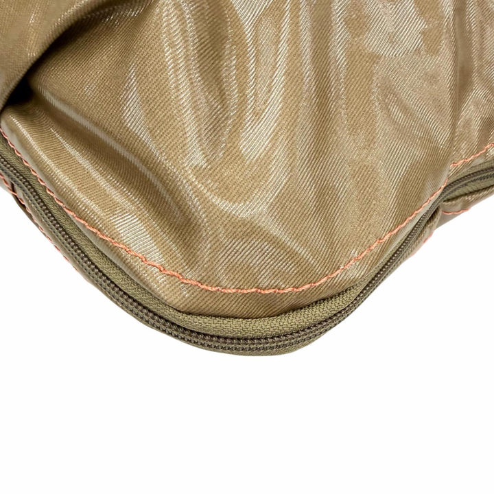 美品△PELLE BORSA ペレボルサ 2WAY ハンドバッグ トートバッグ ショルダーバッグ 2点セット ベージュ系 ブラウン系 レディース