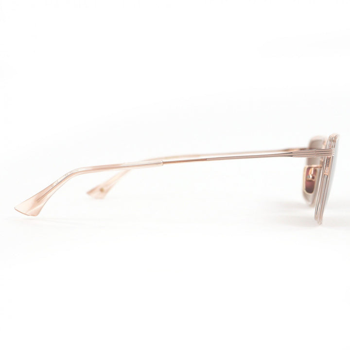 未使用品□DITA ディータ DTS201-A-03 ALLUVIAN サングラス アイウェア ピンクゴールド クリアベージュ 54□17-145 デモレンズ 日本製
