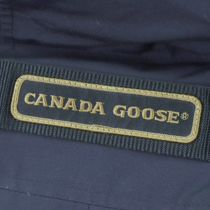 良品▼CANADA GOOSE カナダグース 3438JM Jasper Parka ロゴワッペン・ファー付き フーデッド ダブルジップアップ ダウンコート S 正規品