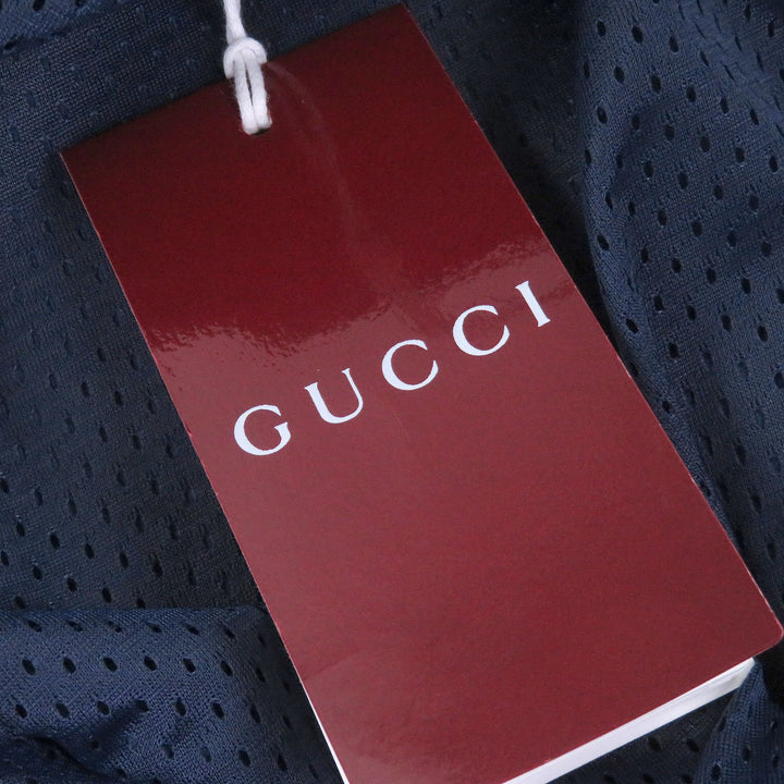 未使用品□GUCCI グッチ 787872 ネオプレンロゴ ウェブストライプ ジップアップ トラックジャケット ブルゾン S イタリア製 正規品