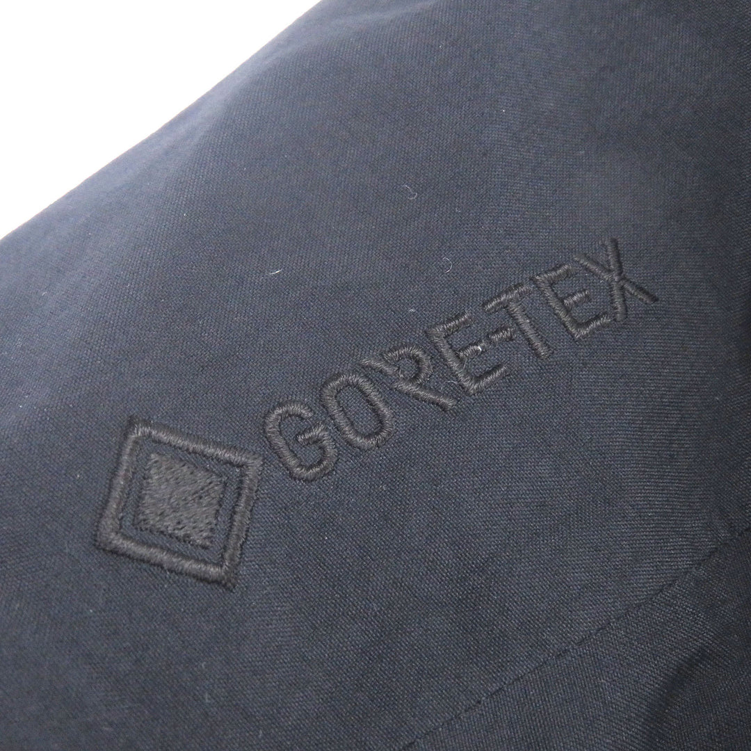 極美品□Goldwin ゴールドウイン GL23348 スノーレンジ GORE-TEX 撥水加工 ダウンコート ダウンジャケット ブラック 3 正規品 メンズ