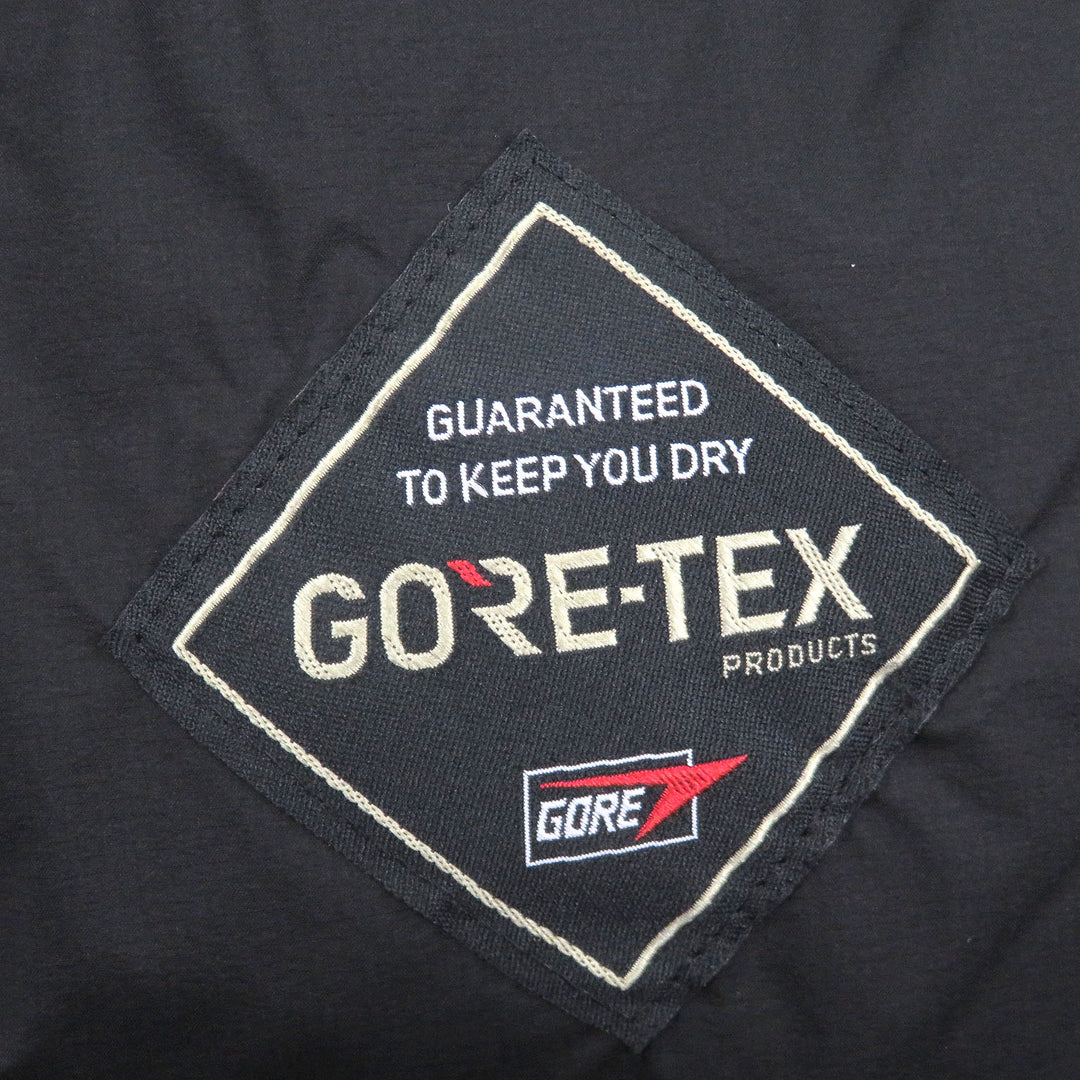 極美品□Goldwin ゴールドウイン GL23348 スノーレンジ GORE-TEX 撥水加工 ダウンコート ダウンジャケット ブラック 3 正規品 メンズ