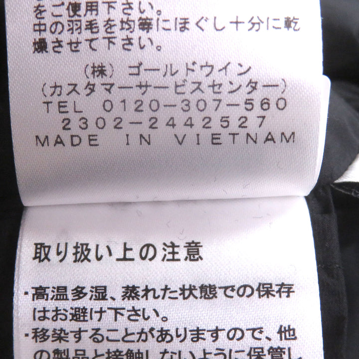 極美品□Goldwin ゴールドウイン GL23348 スノーレンジ GORE-TEX 撥水加工 ダウンコート ダウンジャケット ブラック 3 正規品 メンズ