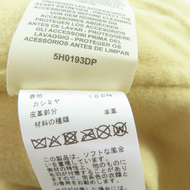 極美品★HERMES エルメス 25AW 5H0193DP カシミヤ100％ 2011プレタポルテ復刻 フード付 ポンチョジャケット 38 ハンガー付 正規品