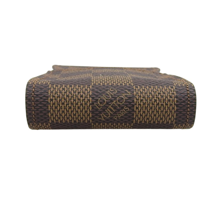 美品▲LOUIS VUITTON ルイヴィトン エテュイ シガレット ダミエ・エベヌ タバコケース シガレットケース フランス製 メンズ