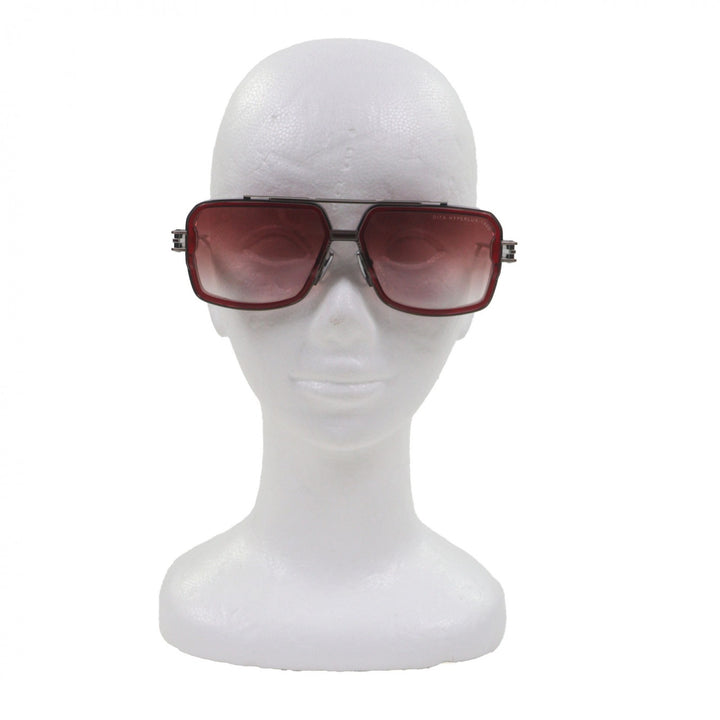 未使用品▼DITA ディータ 2026SS DTS470 HYPERLUX-1000 ツーブリッジ サングラス クリアレッド マットシルバー 58□15-142 定価173800円