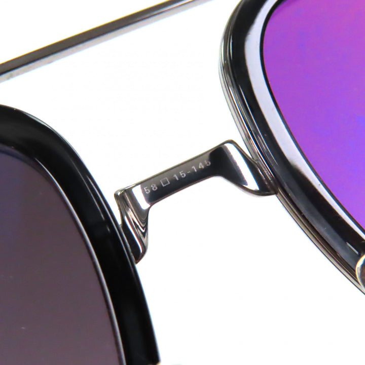 未使用品▼DITA ディータ DTS472-A-04 ARTOA.92X ツーブリッジ グラデーション サングラス シルバー ブラック 58□15-145 デモレンズ