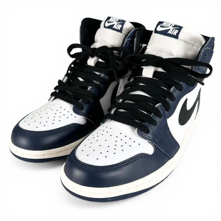 未使用品▲NIKE ナイキ DZ5485-401 Air Jordan 1 Retro High OG エアジョーダン ハイカットスニーカー ネイビー ブラック 28cm メンズ