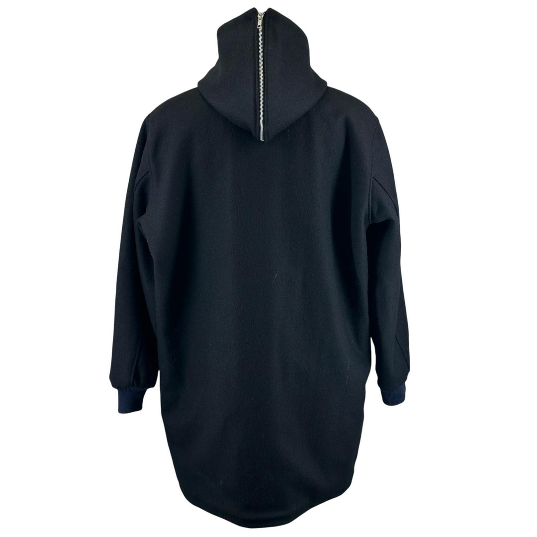 極美品▲SETTLEMIERS セトルマイヤーズ Cadet Parka D型ポケット セーラーフード カデット コート ブラック 40 USA製 正規品 メンズ