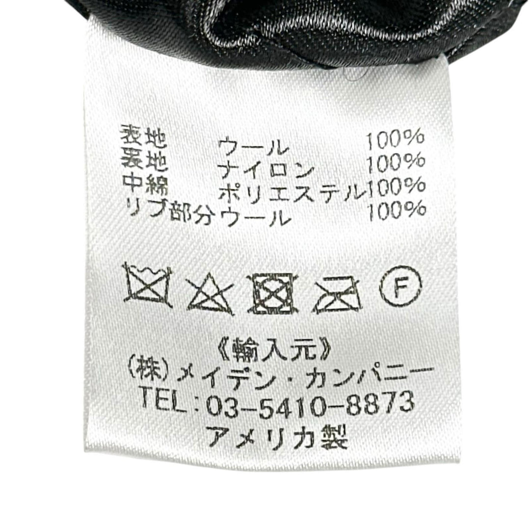 極美品▲SETTLEMIERS セトルマイヤーズ Cadet Parka D型ポケット セーラーフード カデット コート ブラック 40 USA製 正規品 メンズ