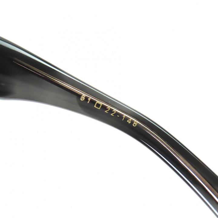 未使用品▼DITA ディータ DTS726 RADIHACKER ラジハッカー サングラス クリアブラック 51□22-148 デモレンズ 日本製 メンズ 定価95700円