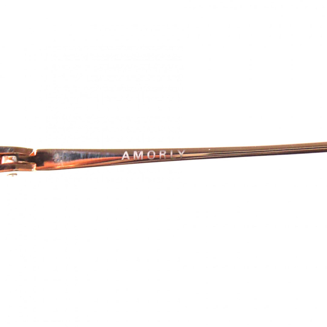 未使用品▼DITA ディータ DTX408 AMORLY キャットアイ メガネ 眼鏡 アイウェア クリアベージュ ピンクゴールド 52□17-140 定価101200円